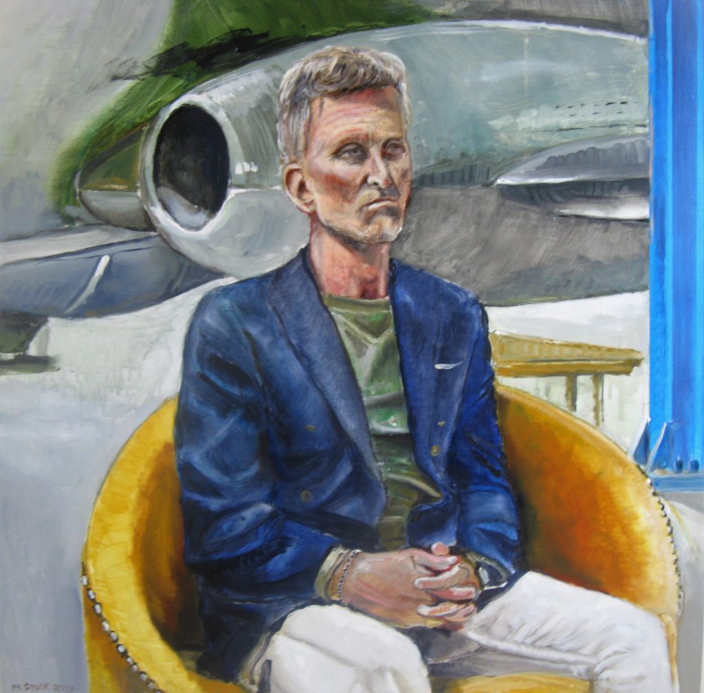 Portrait of Brian Holm Danmarks Bedste Portrætmaler