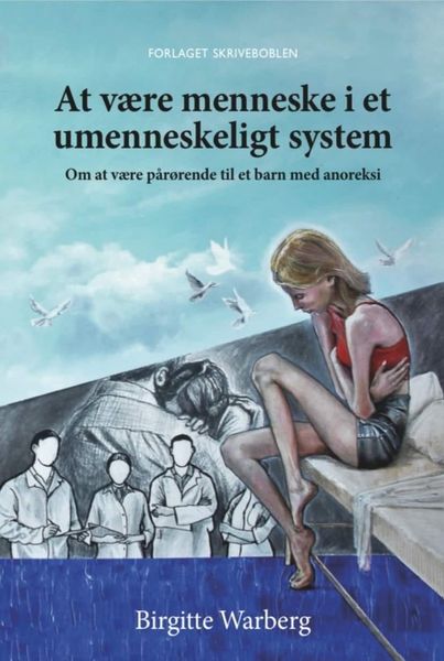 Illustration for the book “To be human in an non-humane system” by Birgitte Warberg