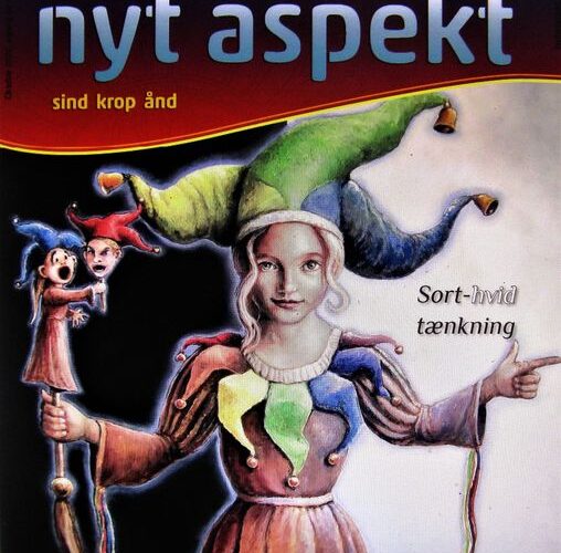 Illustration for cover of Danish magazine “Nyt Aspekt” and Dutch magazine “De Optimist”
